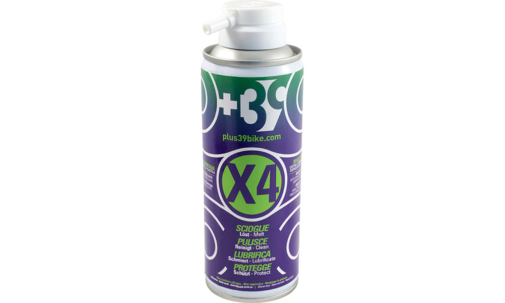 X4 - Spray lava/lubrifica 4 azioni - 200 ml - PLUS39BIKE