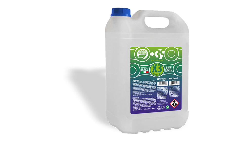 X3 Sealant - Sigillante per pneumatici - 5 lt - PLUS39BIKE